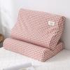 Funda de almohada de algodón lavado con látex 40*60 Funda de almohada viscoelástica 30*50 Funda de almohada de algodón para niños 27*44