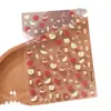 Rosa Delgado Resistente Verde Rojo Manzana Gelatina Decoración Pegatina Arte de Uñas Papelería para Uñas Computadora Teléfono Móvil Tableta Cuenta Manual