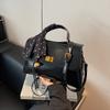 Bolsa de Mão de Luxo Transfronteiriça Feminina 2026 Inverno Bolsa de Ombro Grande Capacidade Pequena Bolsa Quadrada Bolsa Transversal para o Trabalho