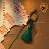 Nuevo llavero tejido a mano estilo chino estilo Xizang, artículo decorativo, cadena para teléfono, accesorio colgante para bolso semiacabado