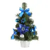 Árbol de Navidad de Escritorio Decoración Navideña Nuevo Transfronterizo 20cm Mini Árbol Artificial Mini Decoración Regalo Navideño Familiar