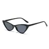 Gafas de sol de moda europeas y americanas, gafas de sol cat-eye de montura pequeña, gafas de sol de moda y únicas con lazo para hombre y mujer, protección UV