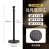 Fábrica de Origem de Foshan Colunas de Metal Personalizáveis com Cordas de Suspensão, Barreiras de Isolamento de Linha de 1,0m, Postes de Sinalização de Segurança