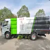 El Camión Barredor de 9 Cuadrados Dongfeng Dolica Ya Está Disponible en Muchos Parques y Calles para Limpiar Hojas y Escoria. El Camión de Trabajo Se Puede Pagar a Plazos