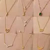 Nuevo Collar de Acero de Titanio Yunyao para Mujer, Nueva Cadena para Clavícula de Verano, Joyería Moderna de Acero Inoxidable, Fuente de Venta Caliente en Transmisión en Vivo