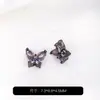 Miçangas Espaçadoras Borboleta Zircônia Banhadas a Ouro 14K que Preservam a Cor Acessórios de Joias com Furo para Montagem de Pulseira de Pérolas de Cristal DIY Feitos à Mão