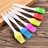 Pincel de óleo de silicone colorido pincel de tinta pincel de silicone um yuan dois yuan fornecimento atacado