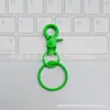 Anillo de Clip de 4 Piezas para Llave de Coche de Aleación de Zinc Gancho de Clip de Perro Anillo de Libro Accesorios para Llavero DIY Almacenamiento Llavero de Coche