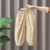 Pantalones para niños, Pantalones anti-mosquitos para niños, Pantalones largos de verano para bebé a la moda 2025, Pantalones casuales delgados, frescos y guapos para niños