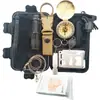 Traje de herramientas de supervivencia caja de primeros auxilios de supervivencia en campo multifunción debe ser caja de plástico impermeable kit equipo