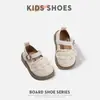 Sapatos para Bebê Menina, Sapatos de Couro de Princesa, 1 a 3 Anos, Sapatos de Solado Único Antiderrapantes, Sapatos para Bebês, Estilo Primavera e Outono, Sapatos de Menina Estilo Britânico