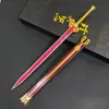 Periféricos de Espadas Antigas Famosas: Espada Longa Changhong com Bainha Modelo de Arma Espada de Liga, Espada Changge, Espada em Estilo Antigo