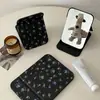 Espejo Pequeño Plegable Floral Retro Dormitorio de Estudiantes Espejo de Maquillaje para el Hogar Espejo Portátil de Escritorio Adornos de Escritorio