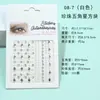 Pegatinas Faciales Transfronterizas Serie 08 en Stock, Pegatinas para Maquillaje de Ojos, Pegatinas de Ojos de Diamante, Pegatinas para Cejas, Accesorios de Perlas, Arte de Uñas DIY para Niños