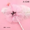 Decoração de Bolo para Assar ins Celebridade da Internet Menina Ornamentos Estrela de Cinco Pontas Fio de Malha Pérola HB Cartão Plug-in para Bolo