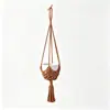 Bolsa de red para maceta, Bolsa de red simple estilo bohemio para maceta de jardinería, Cesta colgante decorativa para plantas de interior