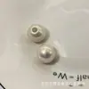 Concha de Imitación Agujero Pasante Agujero Grande Perla de Imitación Plástico ABS Agujero Recto Cuentas Zapatos y Accesorios de Ropa Banda de Goma Cuerda para el Cabello Accesorios para el Cabello Material de Bricolaje