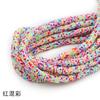 Amazon caliente 3/4/5/6mm escamas de arcilla blanda cuentas sueltas pulsera de cuentas diy accesorios de joyería fabricantes al por mayor