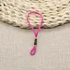 Cuerda Pequeña Colgante Cabeza Cuerda de Mango DIY Juguete Pie Cuerda de Lanyard Colgante Nudo Chino Joyería Accesorios