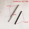Accesorios para máquina de tejer plana operada manualmente: clavija de afinación, clavija, tope de cuchilla, pieza de resorte, resorte helicoidal, junta, reductor de aguja, garra de borde, colgador de borde