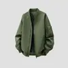 Chaqueta de vuelo moderna estilo americano para hombre, primavera, otoño, invierno 2026 nuevo modelo, chaqueta de algodón tipo béisbol de marca moderna, abrigo cortavientos de trabajo