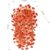 Amazon Cross-Border Flores Artificiais Populares de Verão e Outono Flores de Plástico Flores Falsas Decoração Violeta Rattan Realista Interno e Externo
