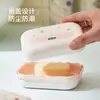 Caja de Jabón de Dibujos Animados Linda Estilo Nuevo 2025 Hogar Viaje Portátil Baño Ducha con Tapa Caja de Jabón con Drenaje