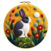 Feltro com Agulha Iniciante Feltro de Lã Pintura em Feltro Tecido Artesanal Bordado Bolsa de Materiais Kit Pássaro Animal Estéreo Criativo Pintura em Feltro