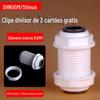 Purificador de Água Sem Cartucho 3 Divisórias Junta Divisória Junta de Topo TUBO Tubo PE 9,5 MM Braçadeira de Divisória Acessórios para Máquina de Água Pura