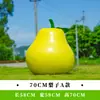 Esculturas de Frutas e Vegetais de Simulação para Exterior Fibra de Vidro Jardim Gramado Paisagem Modelos de Repolho Milho Pimenta Ornamentos Grandes