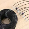 Equipo de Fitness Cable de Acero Remache Hueco Cabeza Accesorios Acabado Prensado Cuerda de Gimnasio Conector Entrenador Integral