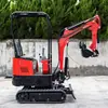 Fabricante directo HT10B excavadora pequeña de orugas, excavadora multifuncional para construcción municipal y desarrollo de huertos