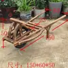 Carro de monociclo de madera antiguo coche de equilibrio juego para padres e hijos de jardín de infantes accesorios para actividad de desarrollo al aire libre para formación de equipos
