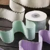 Fita de Espinha de Peixe Unilateral com Botões, Laços Artesanais DIY para Acessórios de Cabelo, Roupas, Chapéus, Acessórios, Fitas para Embalagem de Flores
