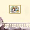 NKF nova linha ponto cruz ponto reto série de animação de desenho animado jardim filhote desenho animado pintura restaurante de nicho agora