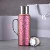 Termo de Titanio Puro de Gama Alta Nuevo Pantalla de Temperatura Taza para Té Estofado Hogar Gran Capacidad Oficina Preparación de Té Taza de Titanio Fuera de Casa Tetera para Té Estofado