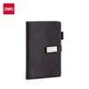 Bloc de Notas Deli Bp153 A5-210*143Mm 80 Hojas Cuaderno con Espaciado de Línea de 10mm para el Trabajo y el Estudio