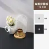 Tablero de fondo de fotos de doble cara INS PVC color sólido pared de fondo accesorios de disparo productos gourmet diseño de escena de fotografía
