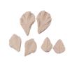 Molde de Silicona textura flor de hibisco troquel molde para fondant flor hoja arcilla de secado rápido cerámica blanda molde para hornear