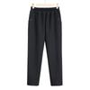 Pantalones de mujer de mediana edad y anciana, pantalones gruesos con forro polar de invierno, pantalones casuales de abuela con banda elástica, pantalones rectos de cintura alta para mamá