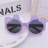 Óculos de sol infantis para gatinhos, femininos, para bebês, fofos, de desenho animado, óculos fofos com orelhas de gato, proteção solar, proteção UV, óculos de sol para fotografia