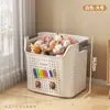 Caja de almacenamiento para juguetes infantiles con ruedas, gran capacidad, organizador para muñecas de bebé, caja de almacenamiento para el hogar para bloques de construcción y bocadillos