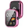 Funda protectora para Red Rice Watch 4, funda de TPU galvanizado todo incluido para Red Rice Redmi Watch4, funda para reloj