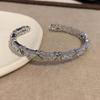 Pulsera Francesa Retro Flash Diamante Abertura Nicho Único Pulsera de Moda 2024 Nueva Entrada Pulsera de Lujo Ligero para Mujeres