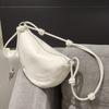 Riñonera de Piel de Cordero Curtida Vegetal de Capa Superior Bolso Cruzado para Mujer Primavera y Verano 2025 Bolso Cruzado de Hombro Único de Nicho Bolso Dumpling