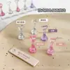 Conjunto Básico de Nail Art Aumento Acrílico 3cm Peça de Xadrez com Magnético Nail Art Prática Suporte de Exibição de Unhas