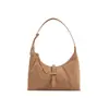 Bolsa Hobo Estilo Coreano Nueva Primavera Bolso Cruzado de Moda Tipo Dumpling Bolso de Hombro con Aspecto de Alta Gama Bolso de Mano de Cuero Genuino