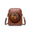2026 Nueva Bolsa Transfronteriza para Teléfono Móvil, Nueva Bolso de Hombro Casual para Mujer, Bolso Cruzado, Billetera Pequeña Retro de Estilo Nacional