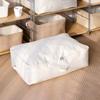Cotton Road Engrosado Extra Grande Impermeable y a Prueba de Humedad Algodón y Lino Caja de Almacenamiento para Edredón Mudanza Ropa Acabado Bolsa de Embalaje Bolsa de Equipaje