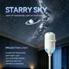 Lâmpada de Céu Estrelado da Moda Mini Projetor USB Luz Noturna Quarto Lâmpada de Atmosfera para Dormir Lua